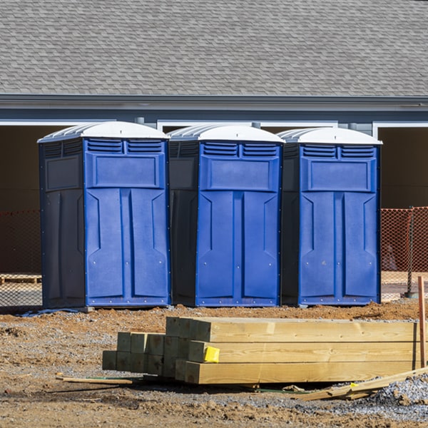 how do you ensure the porta potties are secure and safe from vandalism during an event in White Hall AR